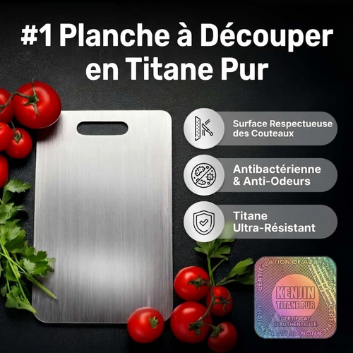 Planche Kenjin Titane Pur - Présentation